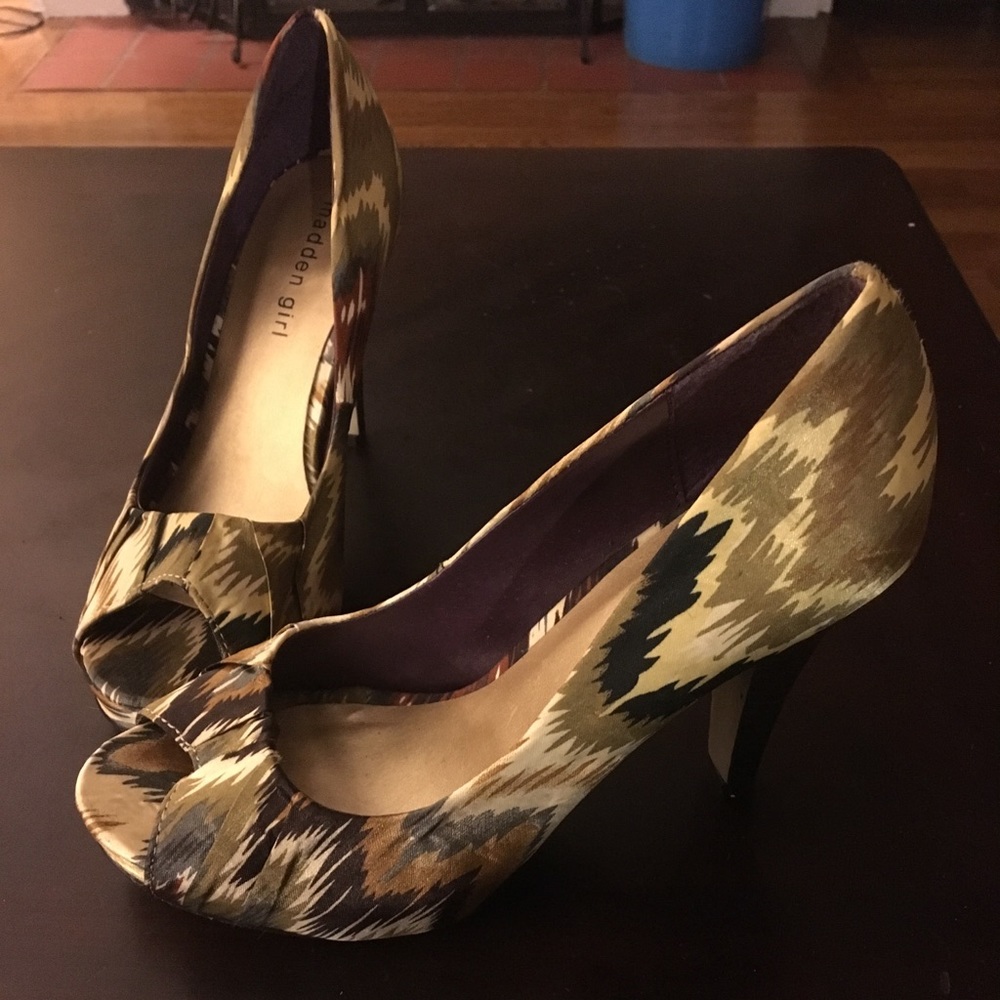Peep Toe Heels